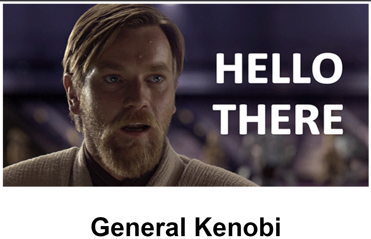 General Kenobi