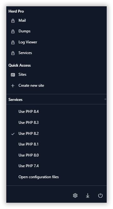 Удобная панель в трее